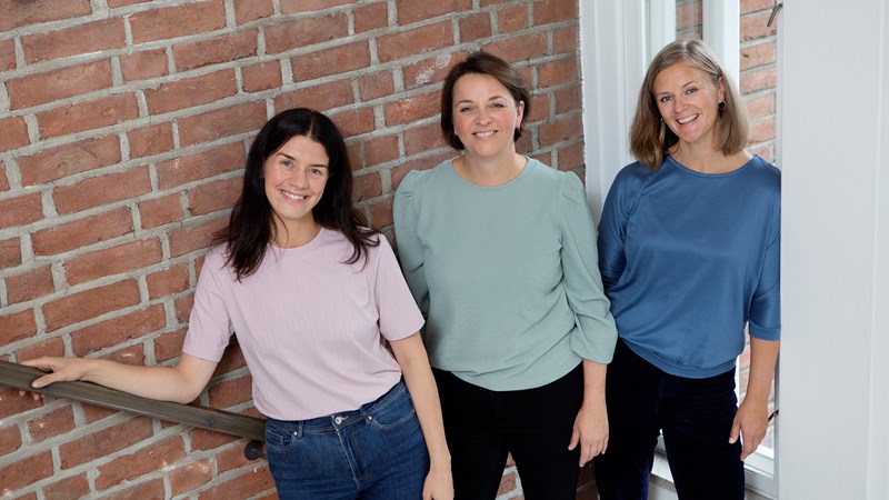 Bilde av personene som jobber på Demenslinjen